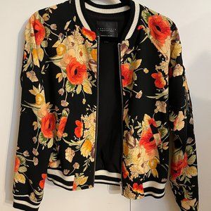Floral Sanctuary Bomber